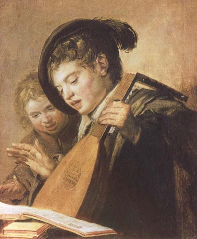 Frans Hals Two Singing Boys